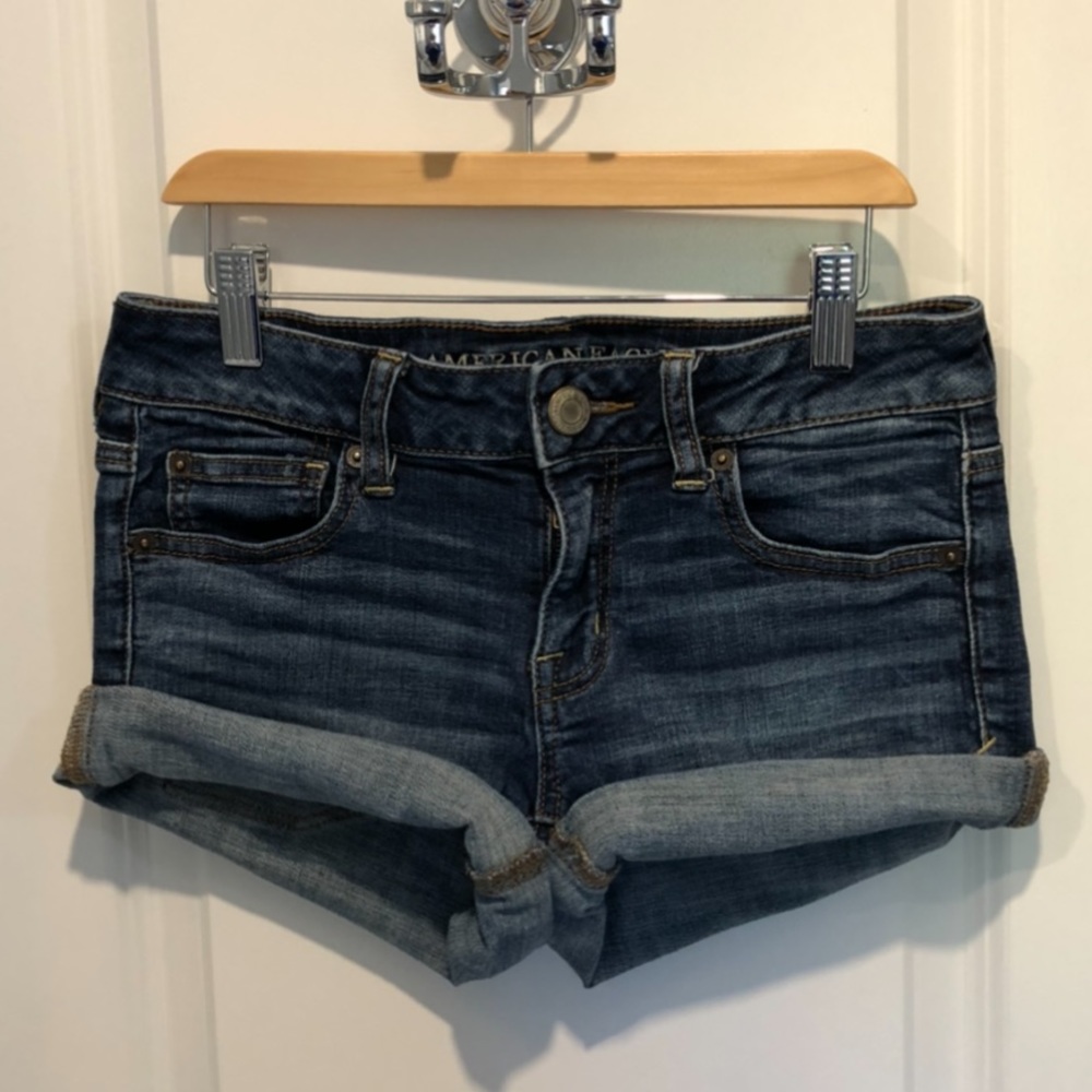 American Eagle Outfitters Shortie Jean Shorts